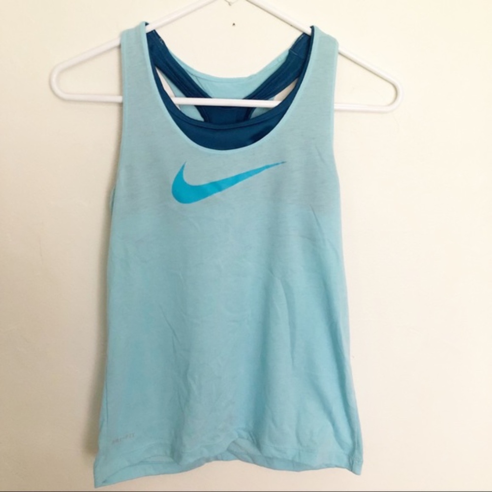 Nike tank top with built in sports bra